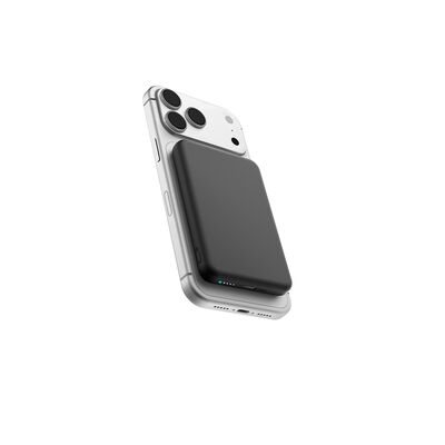 Compact Mini Power Bank 5000mah,Magnetic Wireless Power Bank With Typec PD Port Input Output
