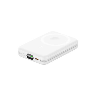 Trending 10000mah Built In Cable Power Bank,Magnetic wireless power bank 15W for phones and smart watch